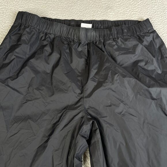 Columbia Omni Tech Rain Pants Mens XXL Black Elastic Waist Lined  40X32 - Picture 3 of 15